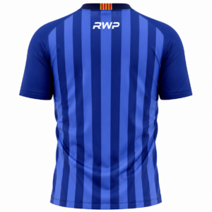 rwp blue striped football jersey | premium custom soccer team shirt