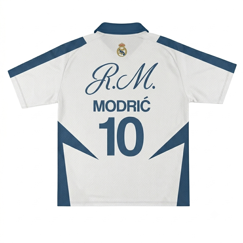 Real Madrid Modric oversized jersey shirt - Image 2