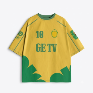 vintage brazil football t-shirt