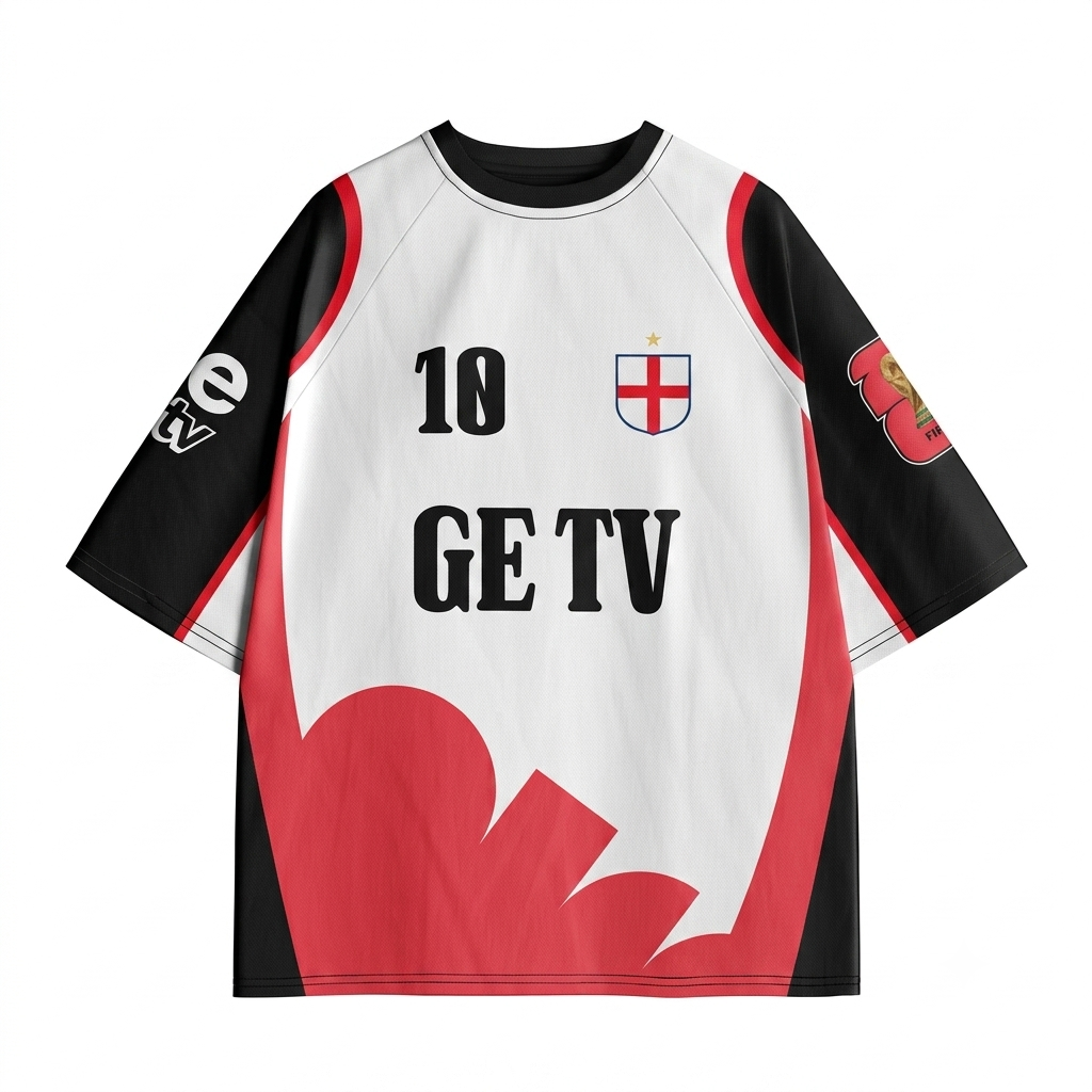 Vintage England Rooney football t-shirt