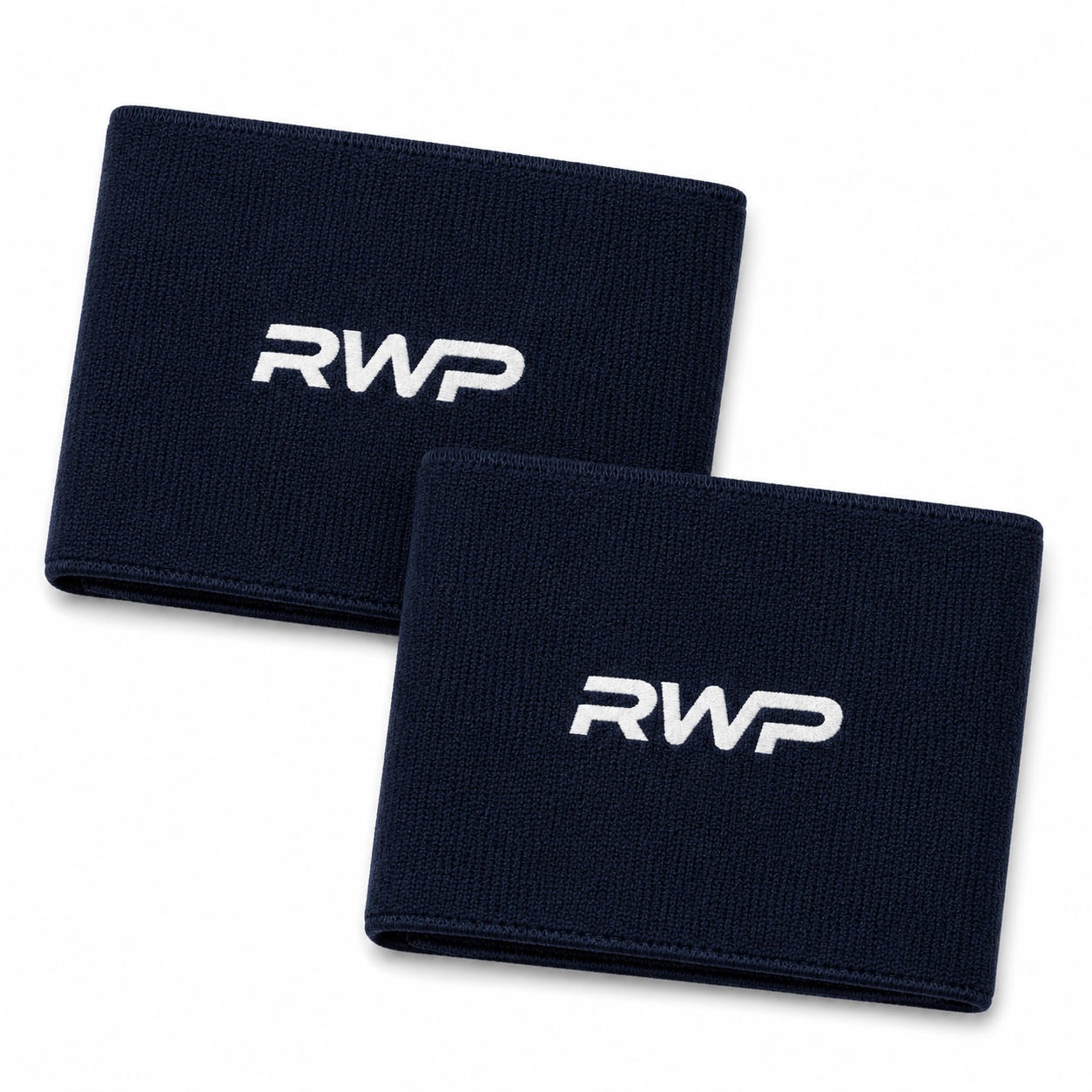 RWP Elastic Shin Guard Stay Straps & Ankle Compression Bands (Pair)